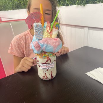 Dream the La Cream - Cotton candy shake - Ice Cream & Frozen Yogurt Near Me - Virginia Beach, Virginia Dream the La Cream - Cotton candy shake - Ice Cream & Frozen Yogurt Near Me - Virginia Beach, Virginia