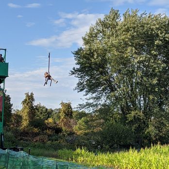 Davis Mega Farm Festival - The zip line - Amusement Parks Near Me - Sterling, Massachusetts Davis Mega Farm Festival - The zip line - Amusement Parks Near Me - Sterling, Massachusetts