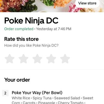 Poke Ninja - Customized poke bowl orde - Poke Near Me - Wheaton, Maryland