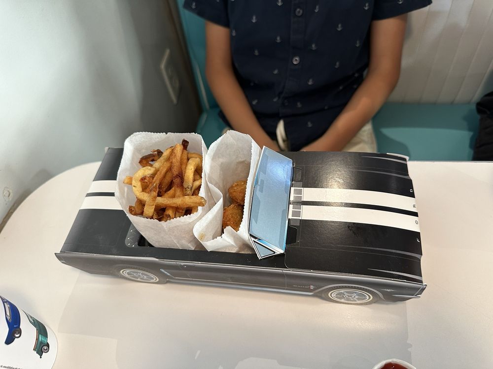 Food from The Burger Place