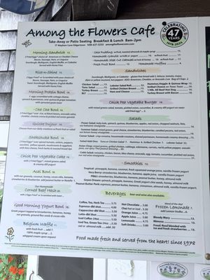 Among the Flowers Cafe by null