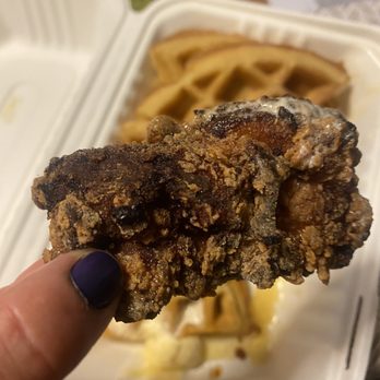Monte Carlo - Can you identify what this is? Allegedly it's chicken. - American Near Me - New York, New York Monte Carlo - Can you identify what this is? Allegedly it's chicken. - American Near Me - New York, New York