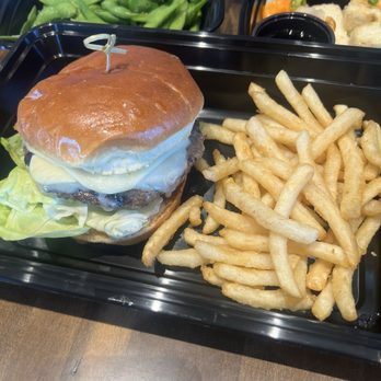 Don Rice Bar - Cheeseburger w/ Reg Fries - Asian Fusion Near Me - Henderson, Nevada