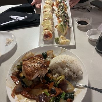 Umami Japanese Bistro - Bottom: Grilled Miso Salmon Top: left-Geisha right: The Sexiest Woman Alive - Japanese Near Me - Baton Rouge, Louisiana Umami Japanese Bistro - Bottom: Grilled Miso Salmon Top: left-Geisha right: The Sexiest Woman Alive - Japanese Near Me - Baton Rouge, Louisiana