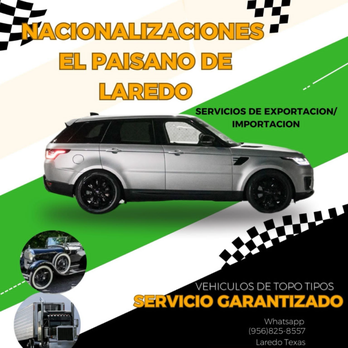 Nacionalizaciones El Paisano - Customs Brokers Near Me - Laredo, Texas Nacionalizaciones El Paisano - Customs Brokers Near Me - Laredo, Texas