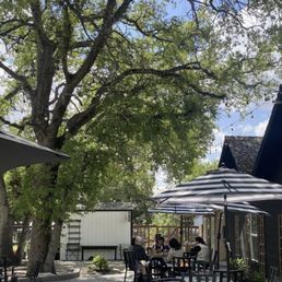 Outdoor seating and garden Outdoor seating and garden