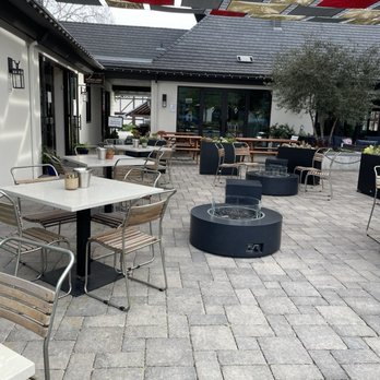 Alma Rosa Winery and Vineyards - Covered patio seating - Wineries Near Me - Solvang, California