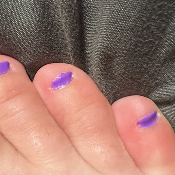 Ylan Salon & Spa - I know I have small nails but I can do a better job AT HOME. Paint on skin. - Nail Salons Near Me - Meridian, Idaho Ylan Salon & Spa - I know I have small nails but I can do a better job AT HOME. Paint on skin. - Nail Salons Near Me - Meridian, Idaho