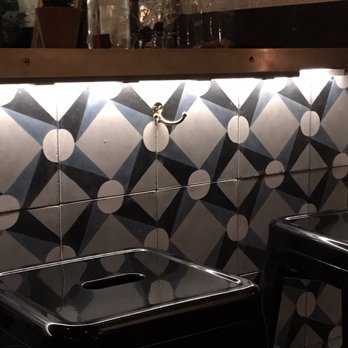 Claro - Hooks under the bar make for happy coats & purses! - Mexican Near Me - Brooklyn, New York Claro - Hooks under the bar make for happy coats & purses! - Mexican Near Me - Brooklyn, New York