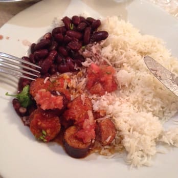 La Charette Créole - Rougail saucisses riz haricots - Mauritius Near Me - Paris, 75