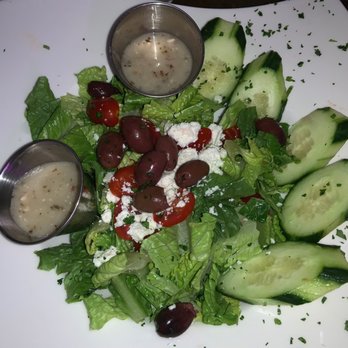 Deep Lagoon - Greek Salad. VG. For $11. Can be easily share. - Seafood Near Me - Naples, Florida
