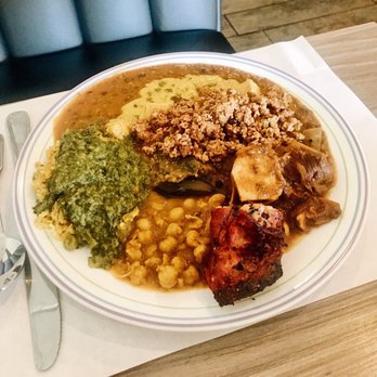 India Palace - Loaded up from the buffet - Daal Makhani, Matar Paneer, Tandoori Chicken - Indian Near Me - Phoenix, Arizona