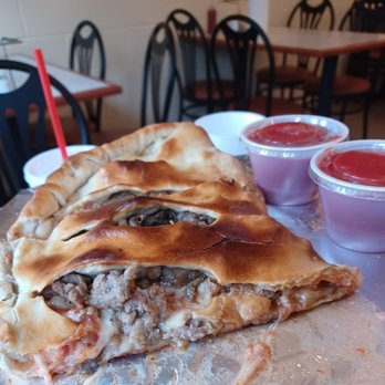 Sarah-N-Geo's - Sausage calzone - Pizza Near Me - Ridgeway, South Carolina
