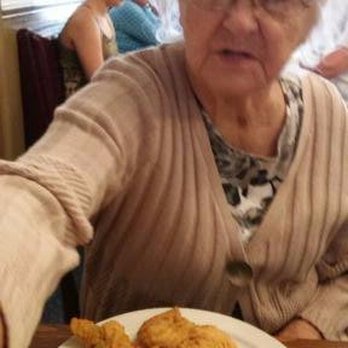 Granny Bee's Restaurant - Grandscrew, 2016, trying to grab my jewelry. - American Near Me - Appomattox, Virginia Granny Bee's Restaurant - Grandscrew, 2016, trying to grab my jewelry. - American Near Me - Appomattox, Virginia