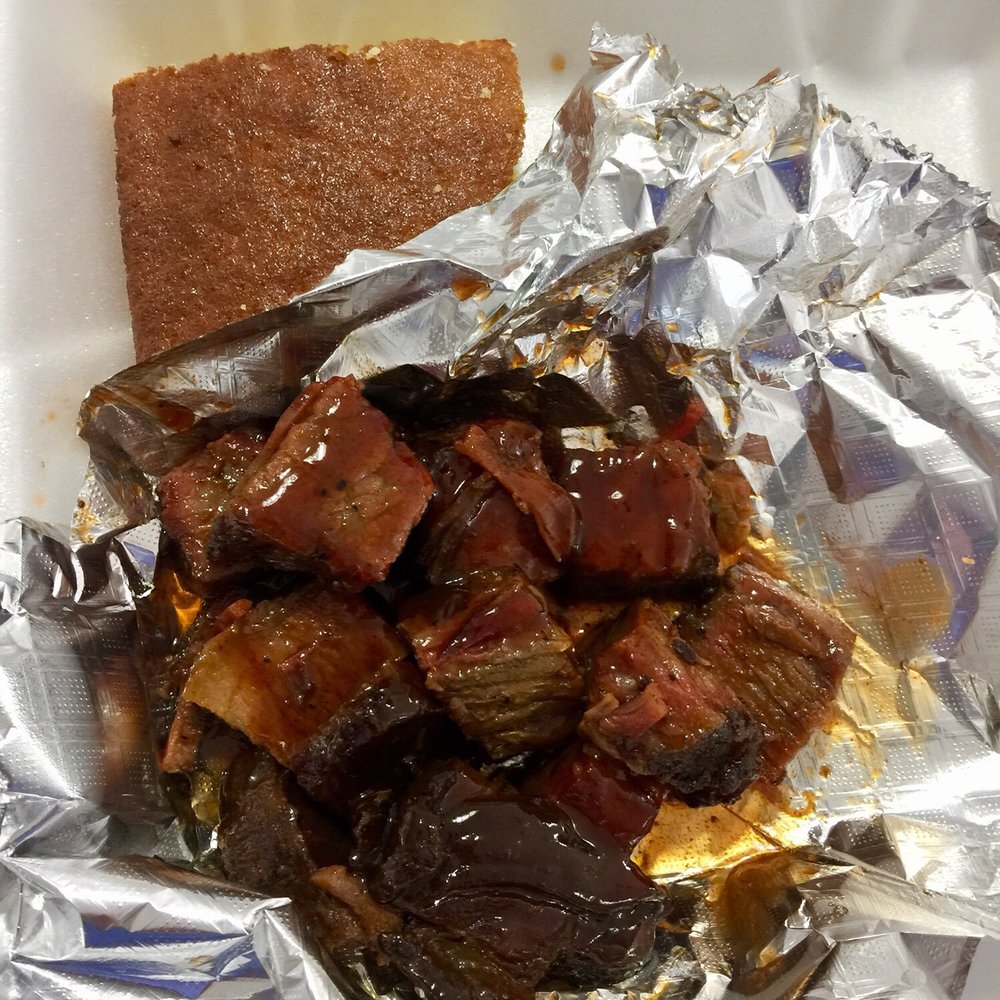 The Redneck BBQ Lab - Burnt ends!! I caved and ate a few... - Barbeque Near Me - Benson, North Carolina
