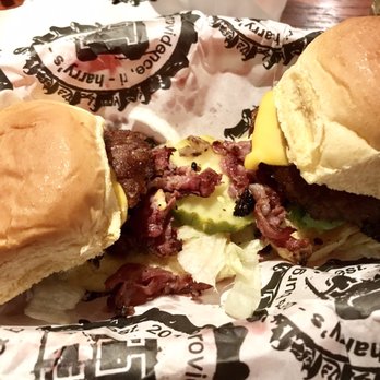 Harry's on Main - Pastrami burger - Bars Near Me - Providence, Rhode Island
