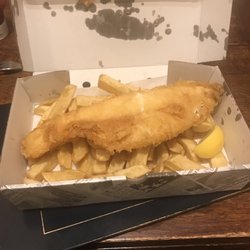 Chip Shed - Haddock with chips