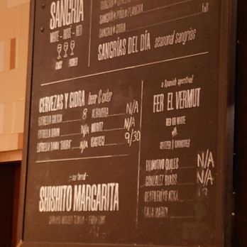 Boqueria Soho - Drinks - Spanish Near Me - New York, New York