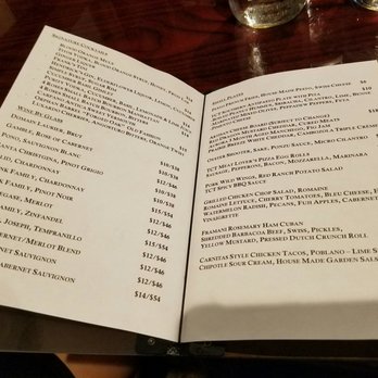 The Chef's Table - Bar menu - New American Near Me - Rocklin, California The Chef's Table - Bar menu - New American Near Me - Rocklin, California