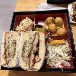Chicken Katsu Sando Meal