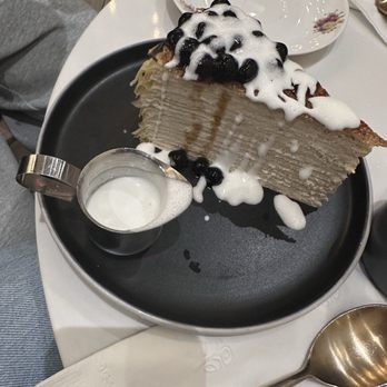Prince Tea House - Brown Sugar Boba Mille Crêpes Cake - Desserts Near Me - New York, New York