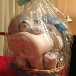 Quiosc Coses de Xiquets - Cesta para bebé con pañales