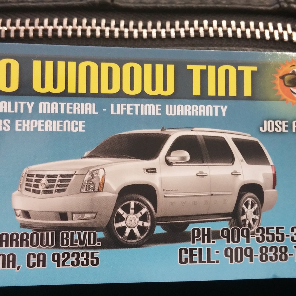 Pro Tint - Business card - Car Window Tinting Near Me - Fontana, California