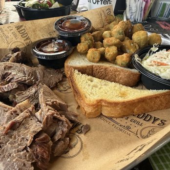 FatDaddy's Smokehouse and Grill - Brisket plate - Barbeque Near Me - Eastpoint, Florida FatDaddy's Smokehouse and Grill - Brisket plate - Barbeque Near Me - Eastpoint, Florida