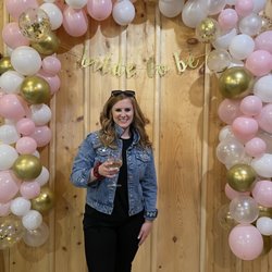 Whispering Bluffs Winery - Decorations provided by the winery for our bachelorette party!