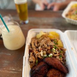 Chicken Pineapple Bowl with Plantains Chicken Pineapple Bowl with Plantains
