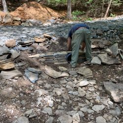 W&S Construction Services - Bluestone culvert head wall