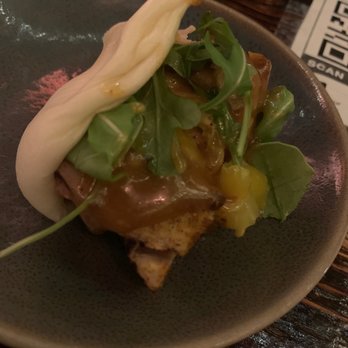 The Hutton - Pork buns....almost forgot to take a picture. It's so good!! - New American Near Me - Jersey City, New Jersey