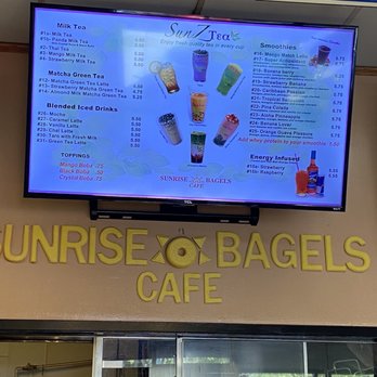 Sunrise Bagels Cafe - Drinks - Bagels Near Me - Concord, California Sunrise Bagels Cafe - Drinks - Bagels Near Me - Concord, California