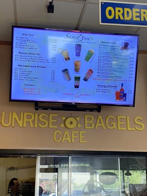 Menu photo 2 Sunrise Bagels Cafe Concord, CA