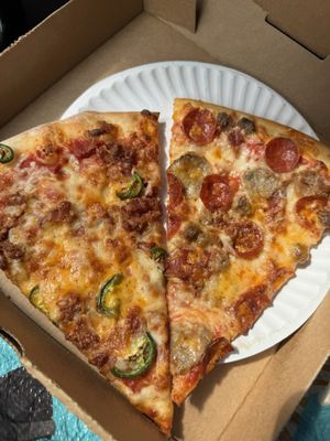 Old School N.Y. Pizza by null