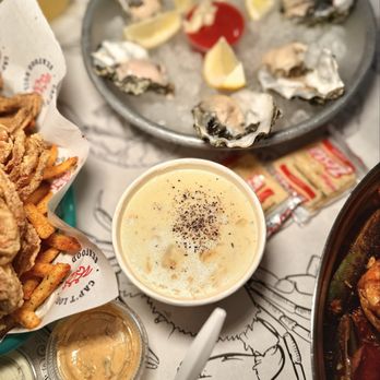 Cap't Loui - Cup New England Clam Chowder ($8.95) - Seafood Near Me - Cupertino, California
