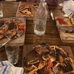 B2 Bistro + Bar - Burnt margarita pizza