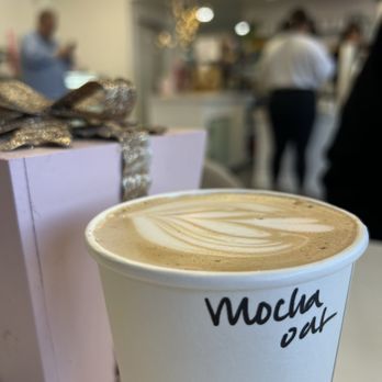 Sugarbloom Cakery And Coffee - Mocha w/oat milk (12/26/24) - Coffee & Tea Near Me - Redlands, California