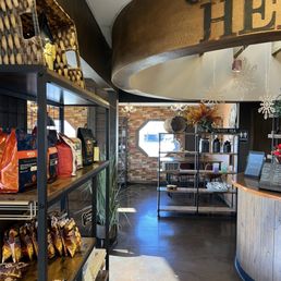 Inside Coffee Shop