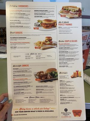 Menu photo 2 Village Inn Bentonville, AR