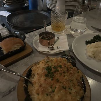 Cowboy Star - Side of Mac & Cheese along with a bone marrow bordelaise sauce for the steak but I put it on everything 10/2/26 - Steakhouses Near Me - San Diego, California