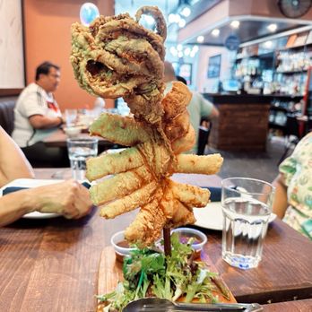 Kusina Pinoy Bistro - Calamares Gigantes - Filipino Near Me - Woodside, New York Kusina Pinoy Bistro - Calamares Gigantes - Filipino Near Me - Woodside, New York