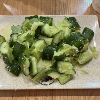 Fuwa Dumpling 福娃餃子 - 09. Cucumber Salad - Chinese Near Me - San Francisco, California Fuwa Dumpling 福娃餃子 - 09. Cucumber Salad - Chinese Near Me - San Francisco, California