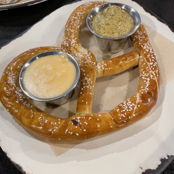 New Realm Brewing - Bavarian pretzel - Breweries Near Me - Virginia Beach, Virginia