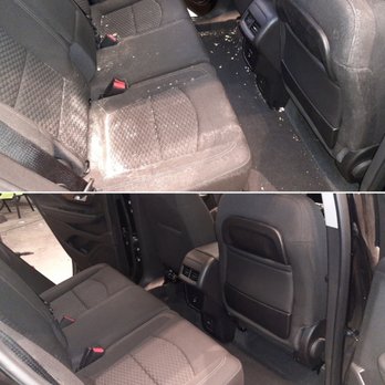 Penn Detail - Backseat before and after - Auto Detailing Near Me - Gahanna, Ohio