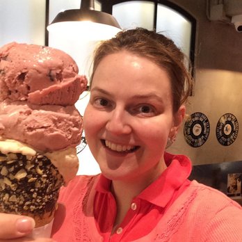 Emack & Bolio's - Me with my 3 scoops signature ice cream cone. - Juice Bars & Smoothies Near Me - Hong Kong, HK Emack & Bolio's - Me with my 3 scoops signature ice cream cone. - Juice Bars & Smoothies Near Me - Hong Kong, HK