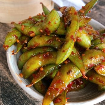 Pubbelly Sushi - Spicy edamame - free when you check in on yelp! - Sushi Bars Near Me - Kendall, Florida Pubbelly Sushi - Spicy edamame - free when you check in on yelp! - Sushi Bars Near Me - Kendall, Florida