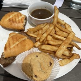 French Dip and Fries were standard French Dip and Fries were standard