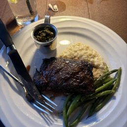 Skirt Steak and Risotto