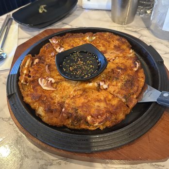 Gold Spoon - Kimchi squid pancake - Korean Near Me - Carrollton, Texas